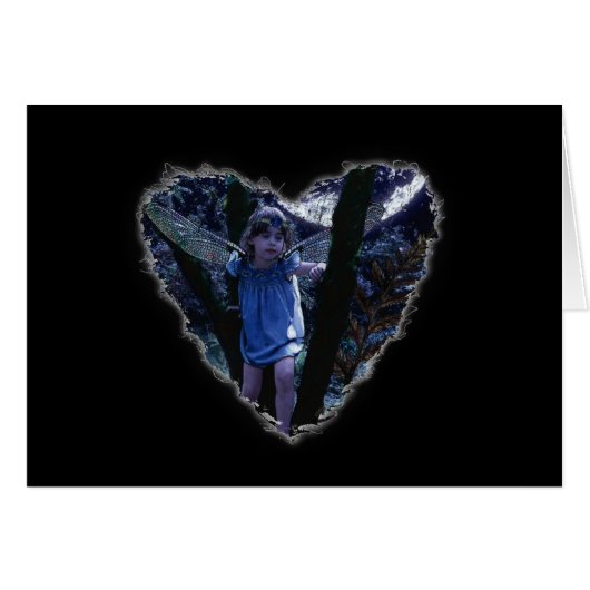 Fairy Heart Card (Front Horizontal)