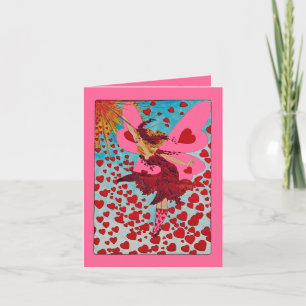 Fairy Hearts CHANGE COLOR ~ Card / Invitations