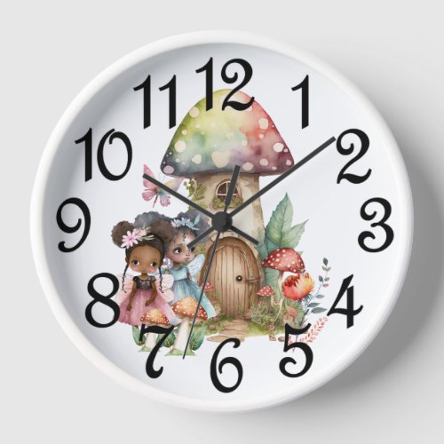 Fairy House Acrylic Wall Clock