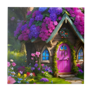 Fairy House Ceramic Tile