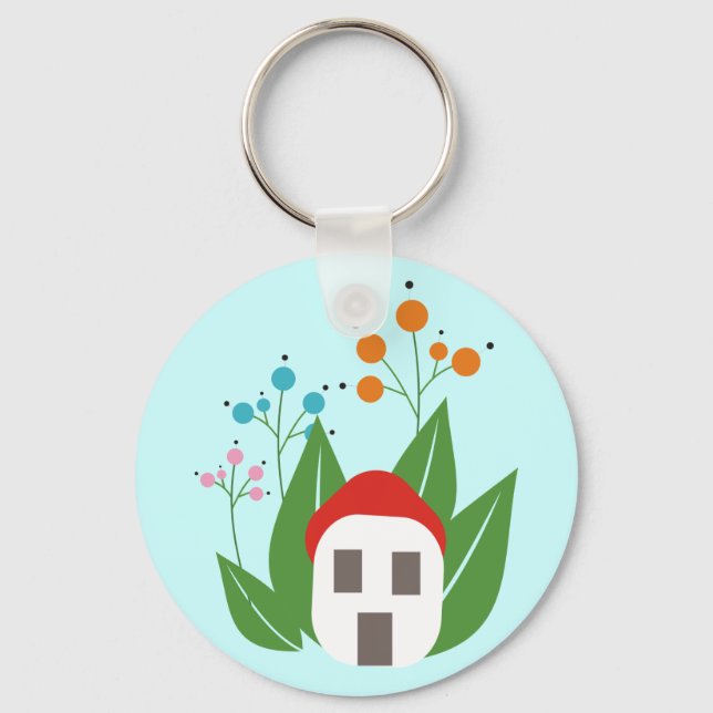 Fairy House Keychain (Front)