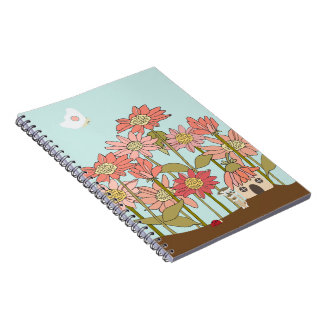 Fairy house notebook Cornflower