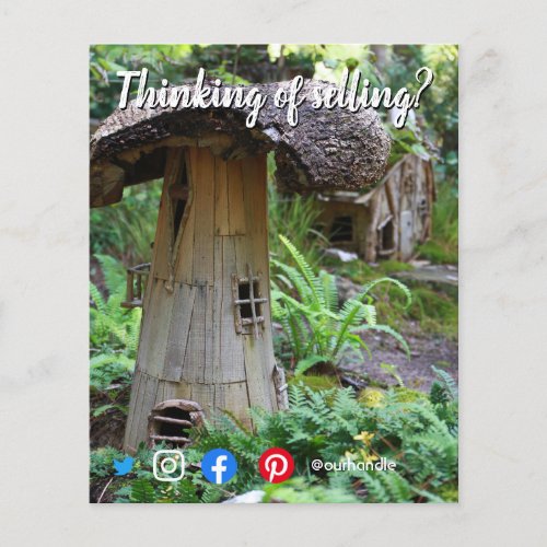 fairy house selling mailer real estate marketing f flyer