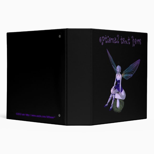 Fairy Illustrated Binder 2 inch size (Background)