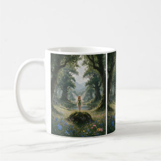 Fairy in Enchanted Forest Coffee Mug