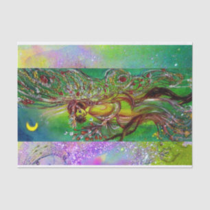 FAIRY IN GREEN TISSUE PAPER