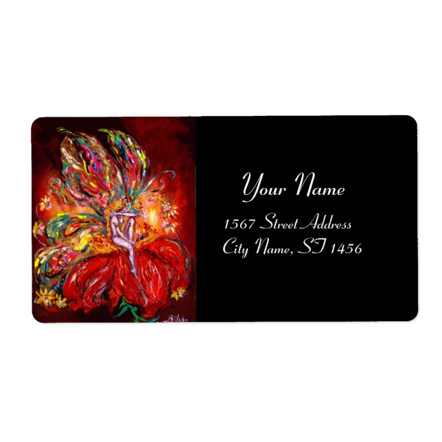 FAIRY IN RED LABEL (Front)