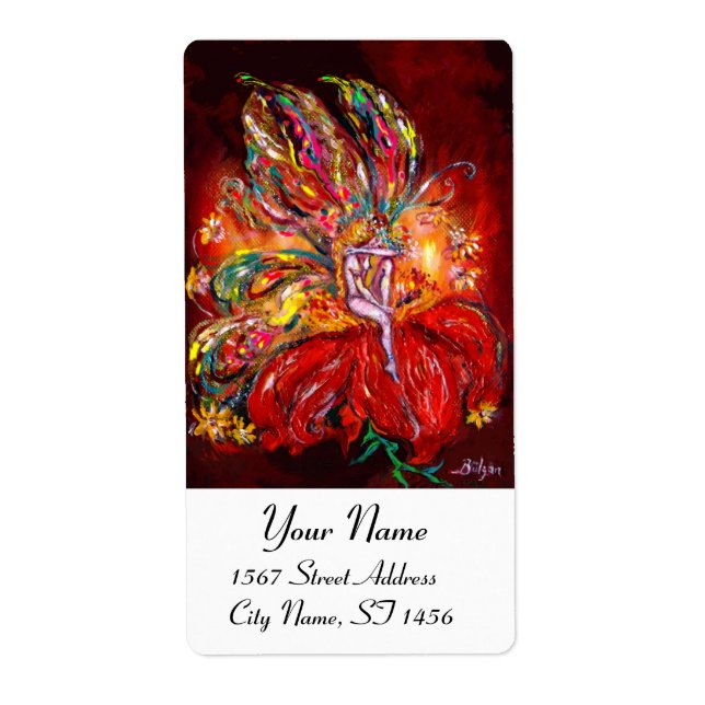 FAIRY IN RED LABEL (Front)