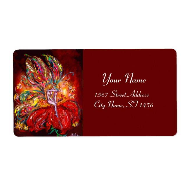 FAIRY IN RED LABEL (Front)