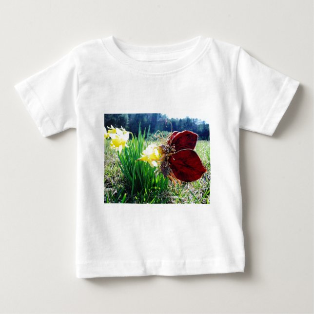 Fairy in the Daffodils Baby T-Shirt (Front)