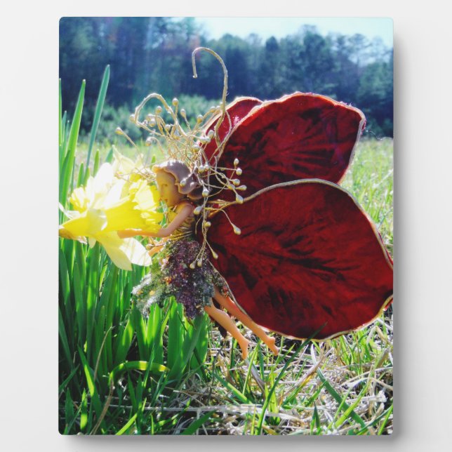 Fairy in the Daffodils Plaque (Front)