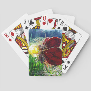 Fairy in the Daffodils Poker Cards