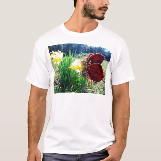 Fairy in the Daffodils T-Shirt (Front)