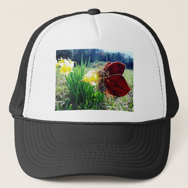 Fairy in the Daffodils Trucker Hat (Front)