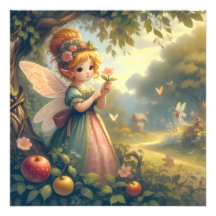 Fairy In The Garden