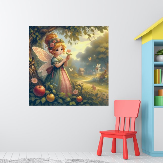 Fairy In The Garden Poster (Nursery 1)