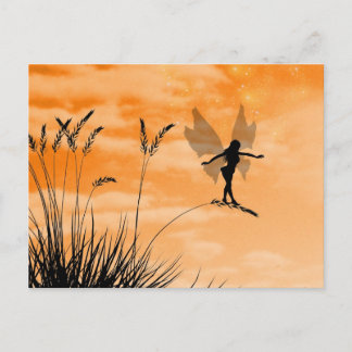 Fairy in the grass Postcard