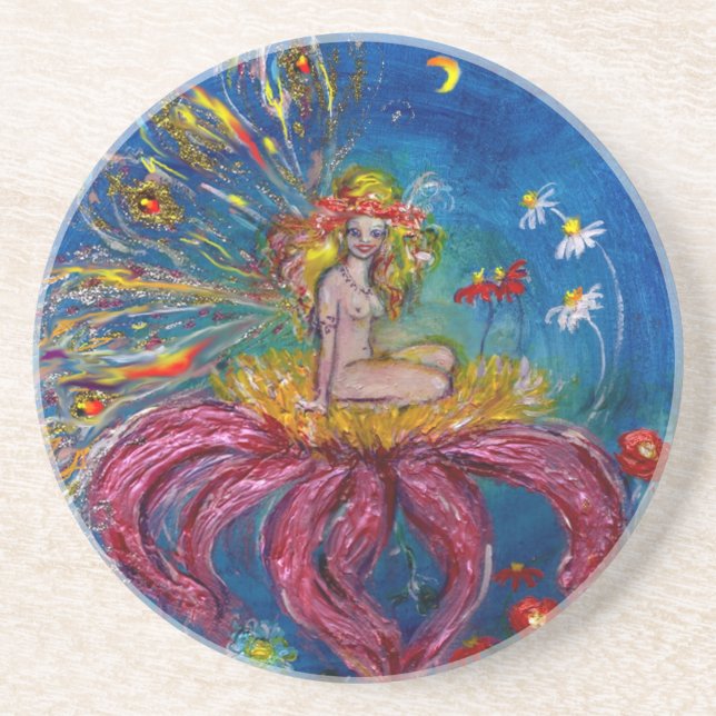 FAIRY IN THE NIGHT DRINK COASTER (Front)