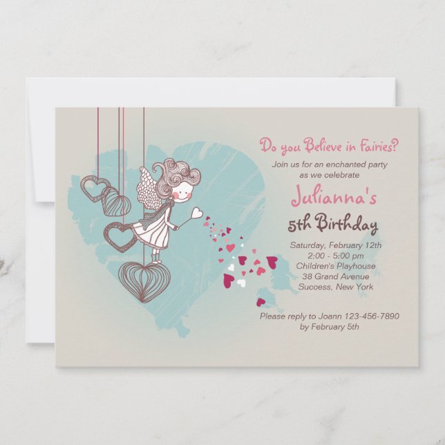 Fairy Invitation (Front)