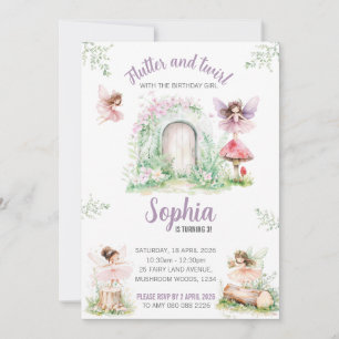 Fairy Invitation Template