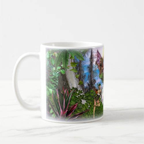 Fairy Kingdom Flameless Candle Coffee Mug