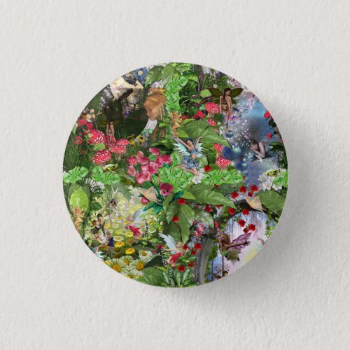 Fairy Kingdom forest dreamland fantasy stories Button