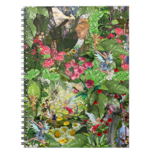 Fairy Kingdom forest dreamland fantasy stories Notebook