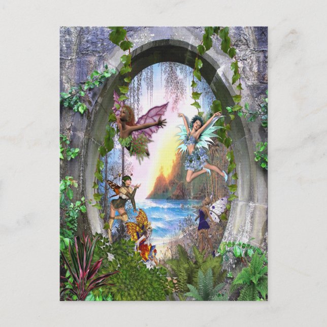 Fairy Kingdom Postcard (Front)