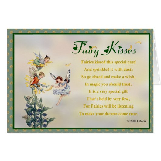 Fairy Kisses Cards (Front Horizontal)