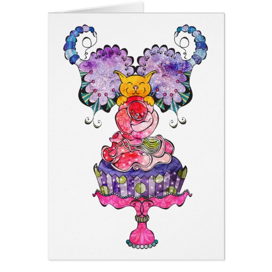 Fairy Kitty 2 Cards (Front)