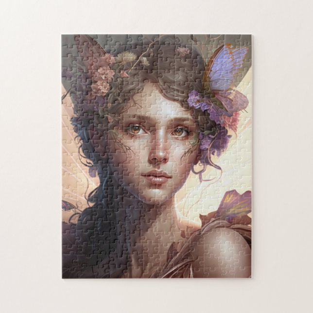 Fairy Lady Fantasy Art Jigsaw Puzzle (Vertical)