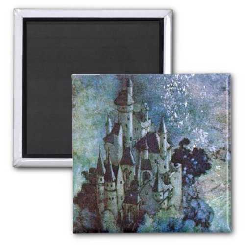 Fairy Land Castle by Edmund Dulac Magnet