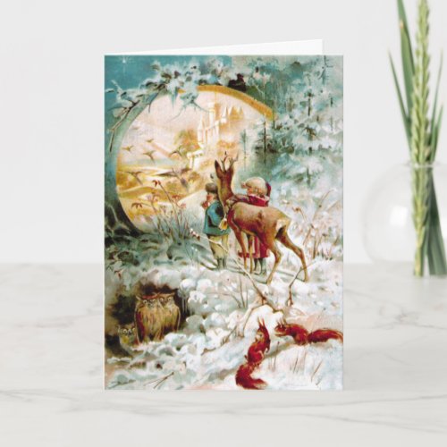 Fairy Land Holiday Card