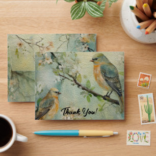 Fairy Land Spring Forest Birds No2 Envelope