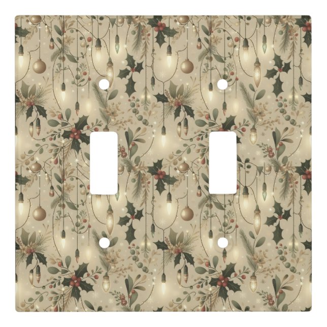 Fairy Lights, Forest Bright Light Switch Cover (Front)