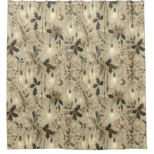 Fairy Lights, Forest Bright Shower Curtain