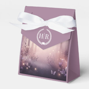 Fairy Lights in Woodland Glow Wedding Favor Boxes