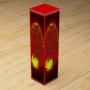 Fairy lite wine gift box