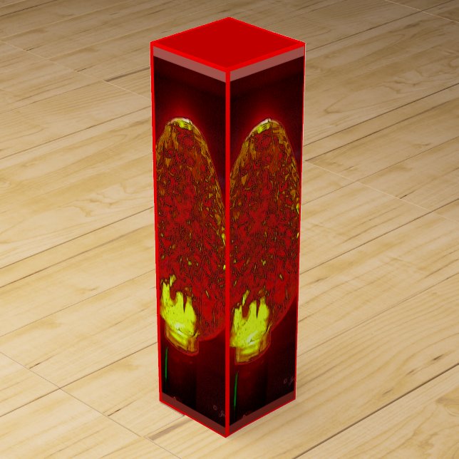 Fairy lite wine gift box (Front)