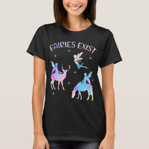 Fairy Lovers Saying Elf Magic Fairy Tale Watercolo T-Shirt