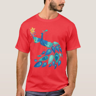 Fairy Magical Peacock Funny Cute Birds Animal Love T-Shirt