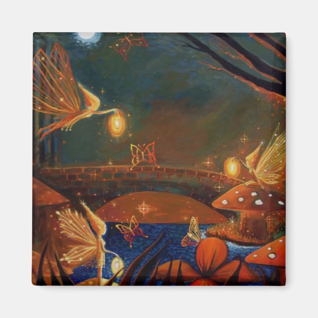 Fairy  Magnet - " Fairy Gathering " (Front)