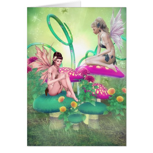 Fairy Meeting Cards (Front)