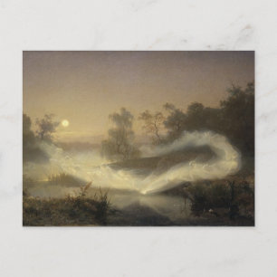 Fairy Mist in Moonlight Postcard