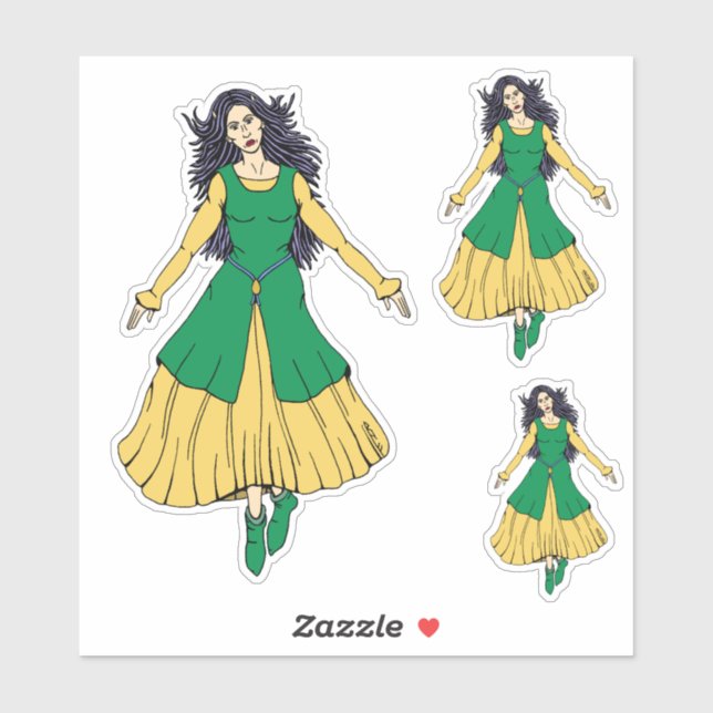 Fairy Mistress Leanan Sidhe Sticker (Sheet)