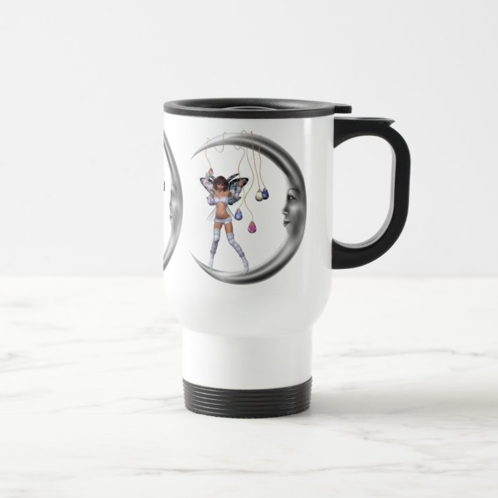 Fairy Moon Cup Coffee Mugs