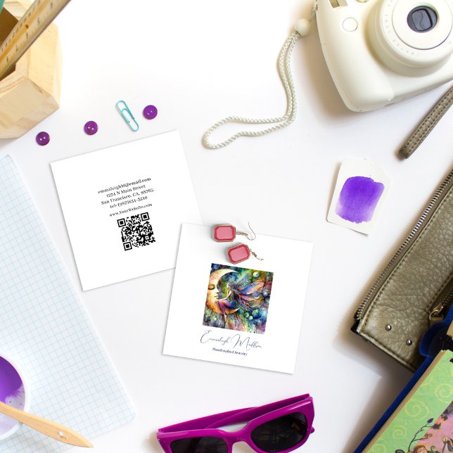 Fairy Moon Goddess Ink Drip Jewelry Delights (Creator Uploaded)