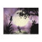 Fairy moonlit pond postcard