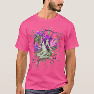 Fairy Mushroom Boyfriend Fairies Aesthetic  T-Shirt
