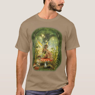 Fairy Mushroom Fairies Anime Toadstool Magical Win T-Shirt